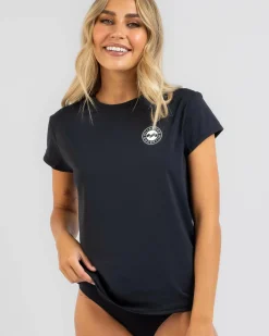 New Sundays Surf Cap Sleeve Rash Vest Women Rash Vests