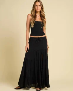 Sundown Maxi Skirt Women Bottoms
