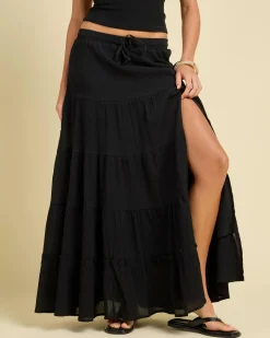 Sundown Maxi Skirt Women Bottoms