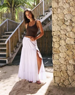 Hot Sundown Maxi Skirt Women Bottoms