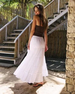 Hot Sundown Maxi Skirt Women Bottoms