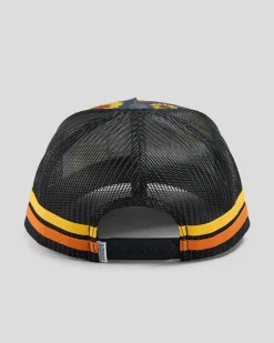 Headwear*Ringers Western Sunflowers Trucker Cap Black/multi