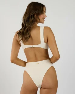 Sunkissed Maui Rider High Waisted Bikini Bottom Women Bikinis