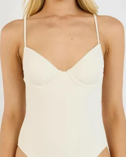 One Pieces*Billabong Sunkissed Talia One Piece Swimsuit Salt Crystal
