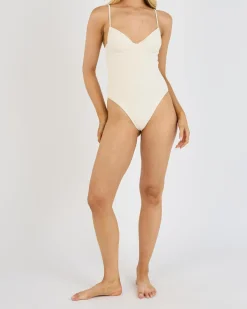 One Pieces*Billabong Sunkissed Talia One Piece Swimsuit Salt Crystal