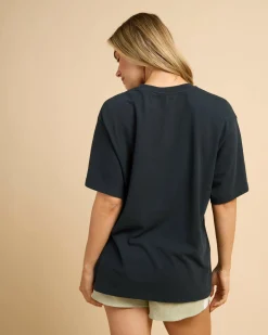 Tops*Roxy Sunny Oversized T-Shirt Anthracite