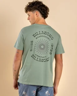 Tops & T-Shirts*Billabong Sunrise Premium T-Shirt Mineral Blue