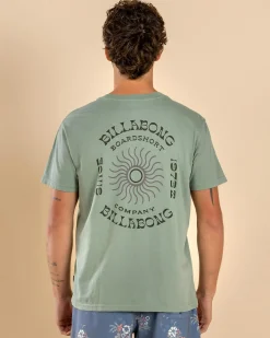 Tops & T-Shirts*Billabong Sunrise Premium T-Shirt Mineral Blue