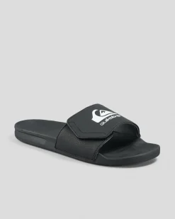 Slides*Quiksilver Sunset Adjust Slides Black