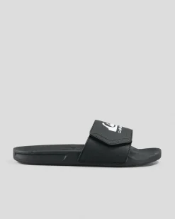 Slides*Quiksilver Sunset Adjust Slides Black