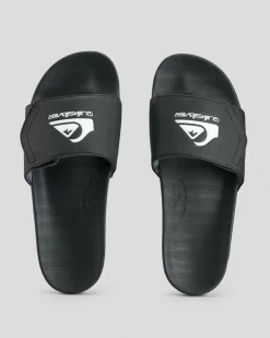 Slides*Quiksilver Sunset Adjust Slides Black