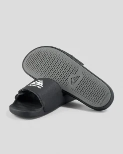 Slides*Quiksilver Sunset Adjust Slides Black