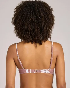 Bikinis*Billabong Sunset Canyon Demi Underwire Bikini Top Nutmeg