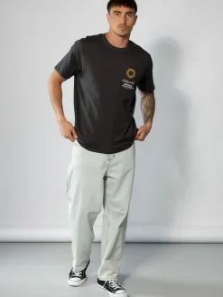 Tops & T-Shirts*Rip Curl Sunset Desto T-Shirt Washed Black Aus