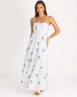 New Sunset Maxi Dress Women Dresses