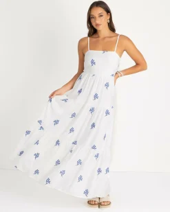 New Sunset Maxi Dress Women Dresses