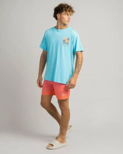 Tops & T-Shirts*Skylark Sunset Swell T-Shirt Bright Blue