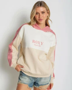 Jumpers & Hoodies*Roxy Sunset Waves Hoodie Brazilian Sand