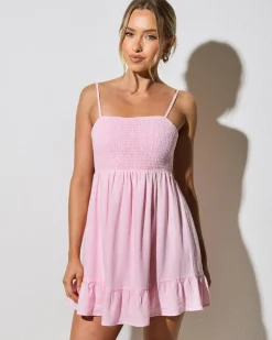 New Sunshine Dress Women Linen Blend|Dresses