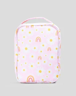 Bottles & Lunch Boxes*Mooloola Sunshine Lunch Box Pink Print