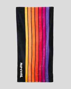 Beach Accessories & Towels*Rip Curl Sunstash Beach Towel Black