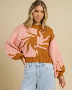 Knitwear|Jumpers & Hoodies*Billabong Sunswirl Sweater Doeskin