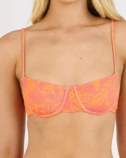 Bikinis*Roxy Suntrip Underwire Bikini Top Dubarry Suntrip Swim