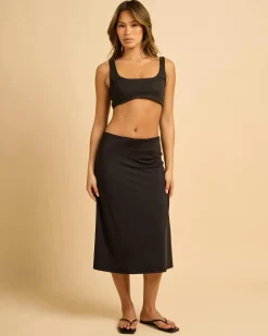 Sale Super Soft Square Neck Crop Top Women Tops