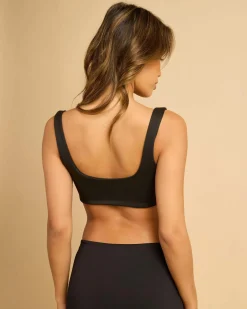 Sale Super Soft Square Neck Crop Top Women Tops