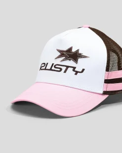 Headwear*Rusty Super Star Trucker Cap Soft Orchid
