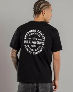 Tops & T-Shirts*Billabong Supply T-Shirt Black
