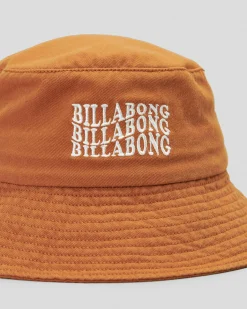 Clearance Surf High Sun Faded Bucket Hat Women Headwear