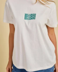 Tops*Billabong Surf High T-Shirt Salt Crystal