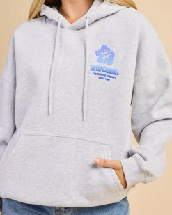 Jumpers & Hoodies*Rip Curl Surf Party Puff Heritage Hoodie Grey Marle