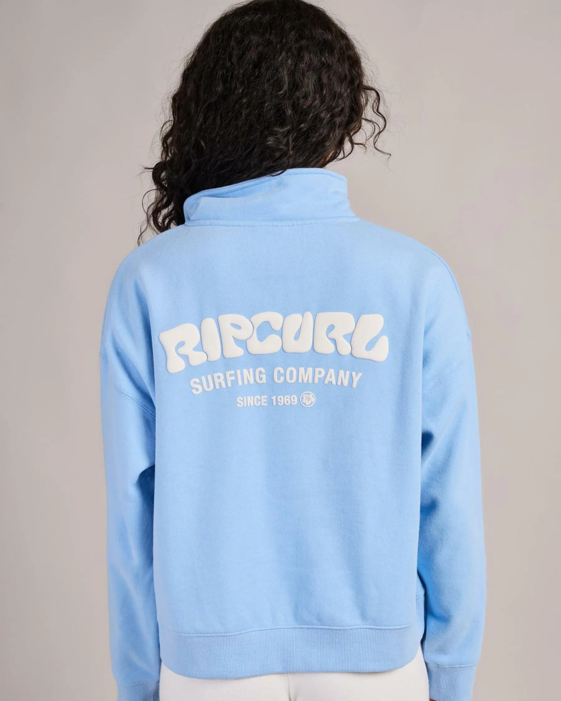 Discount Surf Puff 1/4 Zip Sweatshirt Women Jumpers & Hoodies