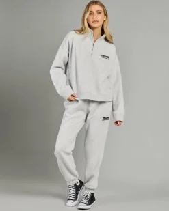 Surf Puff 1/4 Zip Sweatshirt Women Jumpers & Hoodies