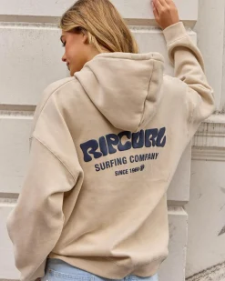 Sets|Jumpers & Hoodies*Rip Curl Surf Puff Heritage Hoodie Natural