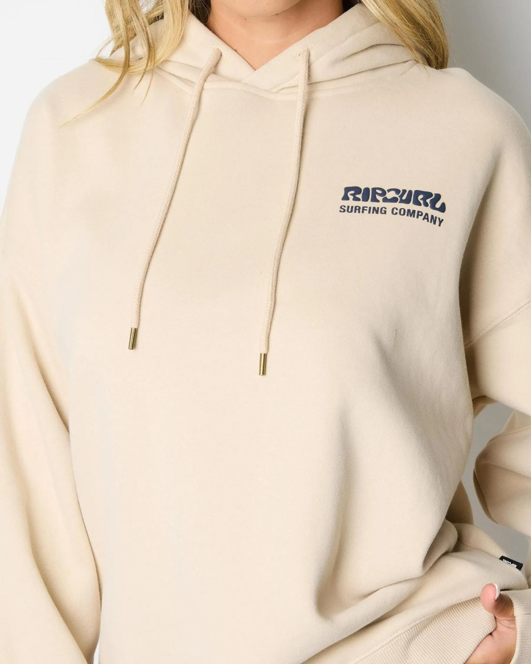 Sets|Jumpers & Hoodies*Rip Curl Surf Puff Heritage Hoodie Natural