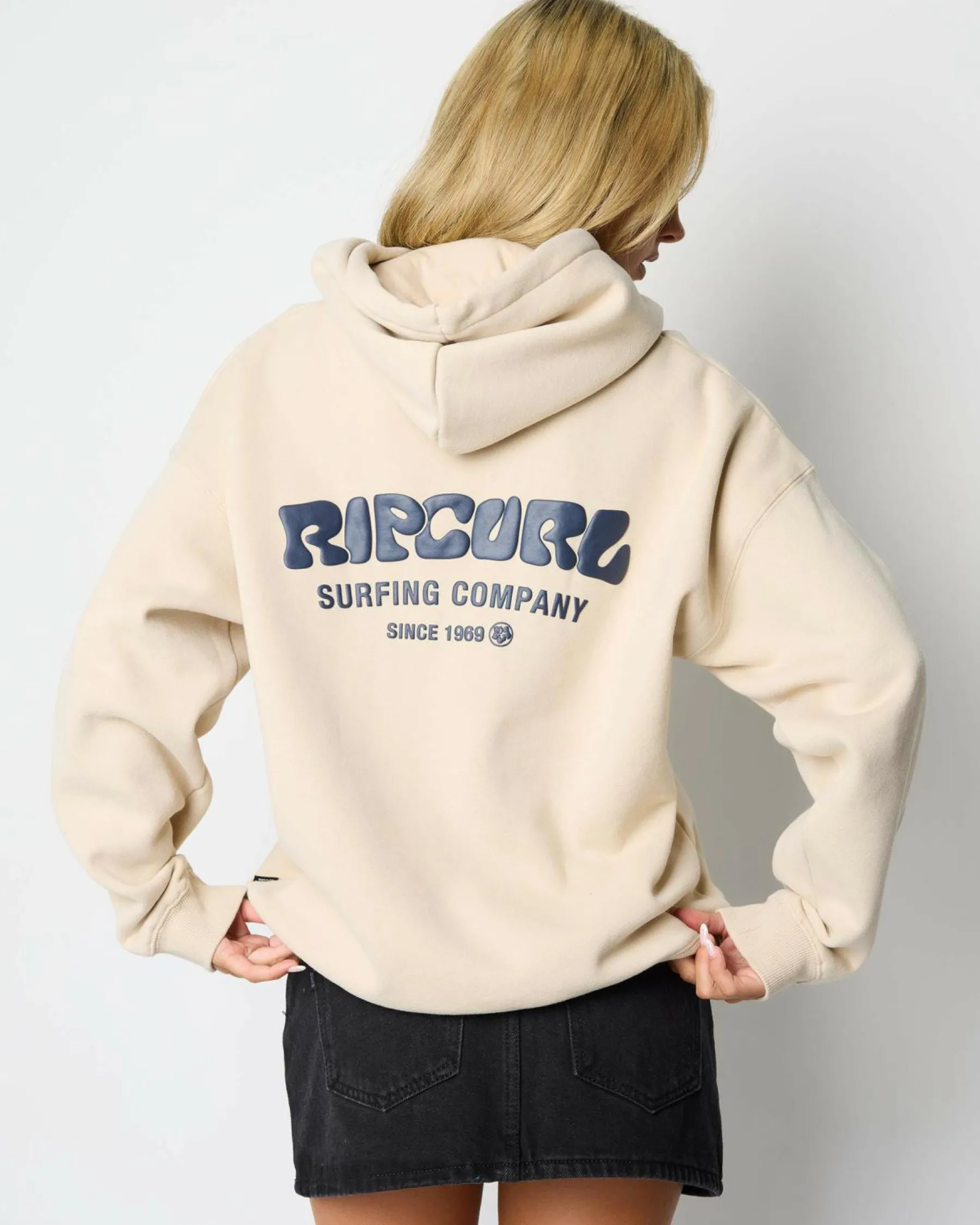 Sets|Jumpers & Hoodies*Rip Curl Surf Puff Heritage Hoodie Natural