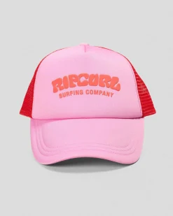 Outlet Surf Puff Trucker Cap Women Headwear