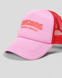 Outlet Surf Puff Trucker Cap Women Headwear