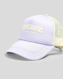 Headwear*Rip Curl Surf Puff Trucker Cap Lavender