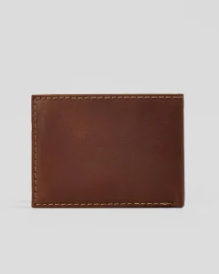 Wallets*Rip Curl Surf Revival RFID All Day Leather Wallet Dark Brown