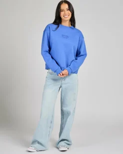 Jumpers & Hoodies*Rip Curl Surf Staple Crewneck Sweatshirt Ocean