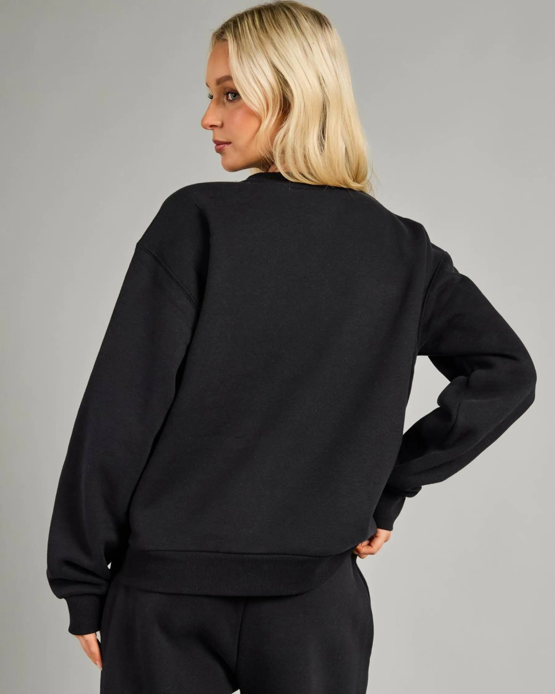 Jumpers & Hoodies*Rip Curl Surf Staple Crewneck Sweatshirt Black