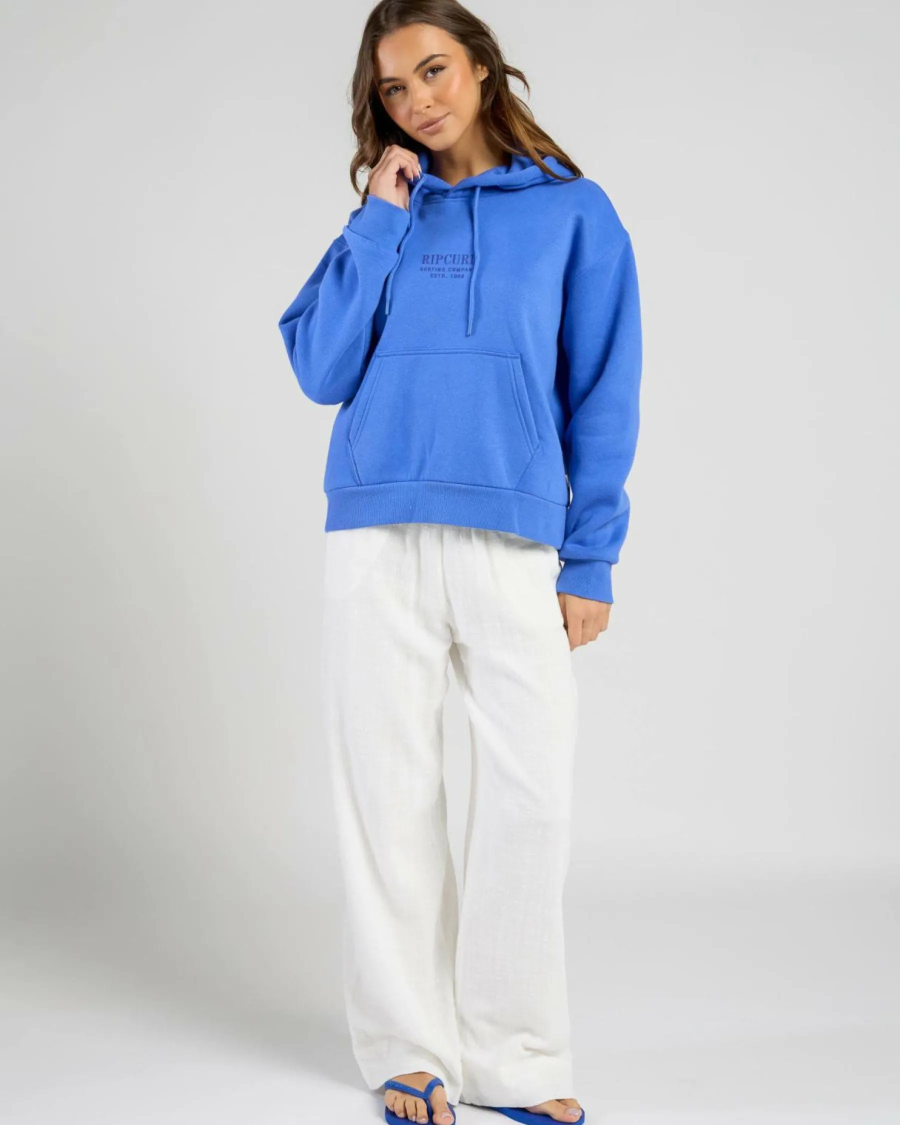 Jumpers & Hoodies*Rip Curl Surf Staple Hoodie Ocean
