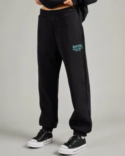Sets|Activewear*Rip Curl Surf Staple Track Pants Black
