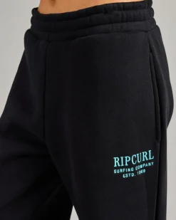 Sets|Activewear*Rip Curl Surf Staple Track Pants Black