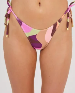 Bikinis*Billabong Surf Swirlin Tie Side Bikini Bottom Multi