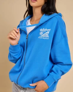 Jumpers & Hoodies|Jackets & Coats*Billabong Surfing Riptide Zip Through Hoodie True Blue
